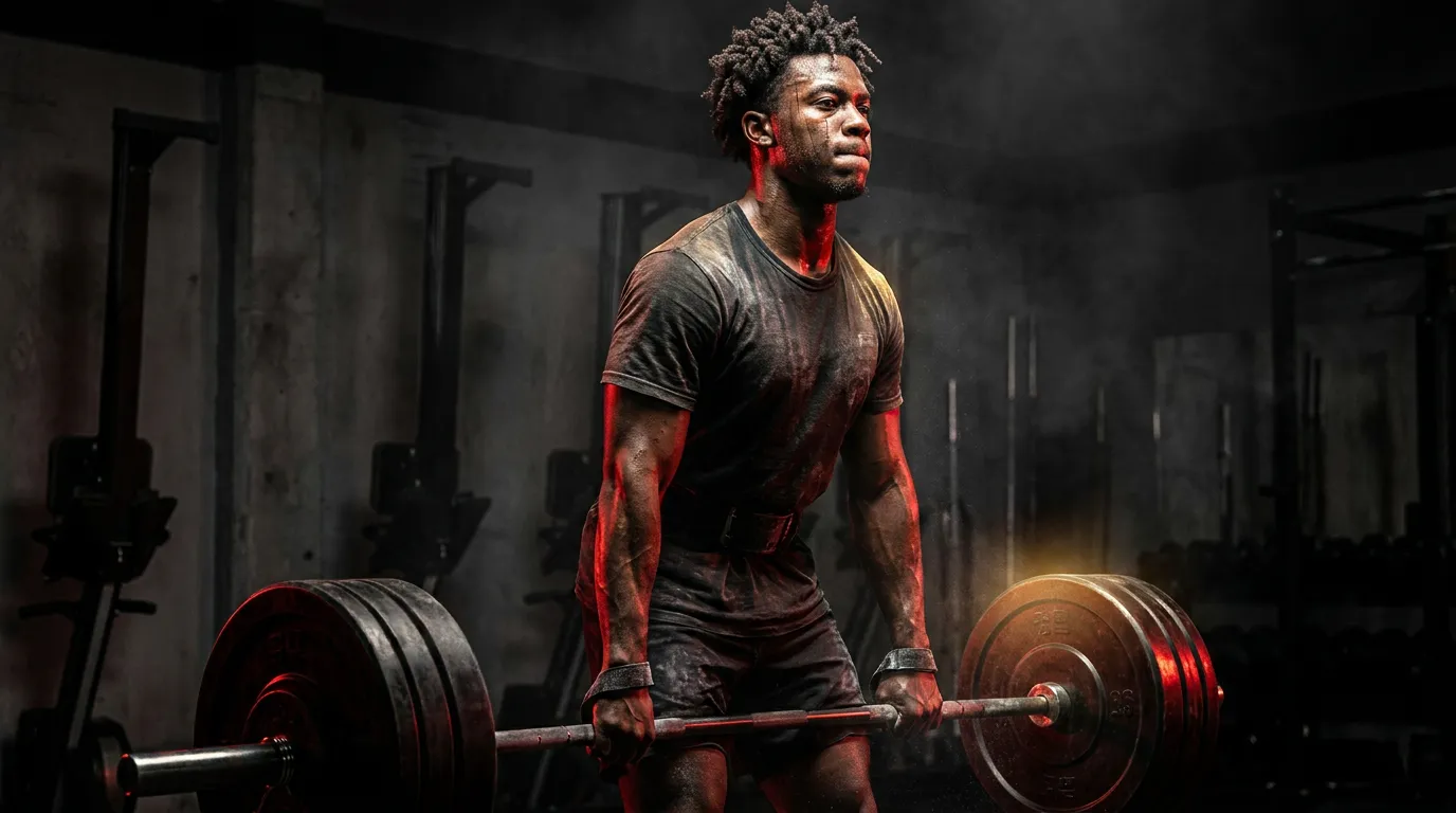 Steeve Aukingso - Deadlift training